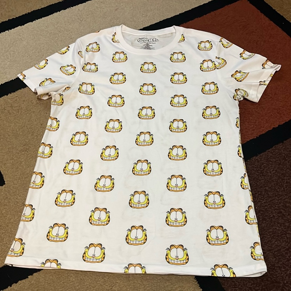 🧡🐱Garfield T-Shirt - Women’s T-Shirt ~ Medium / Nickelodeon 2021